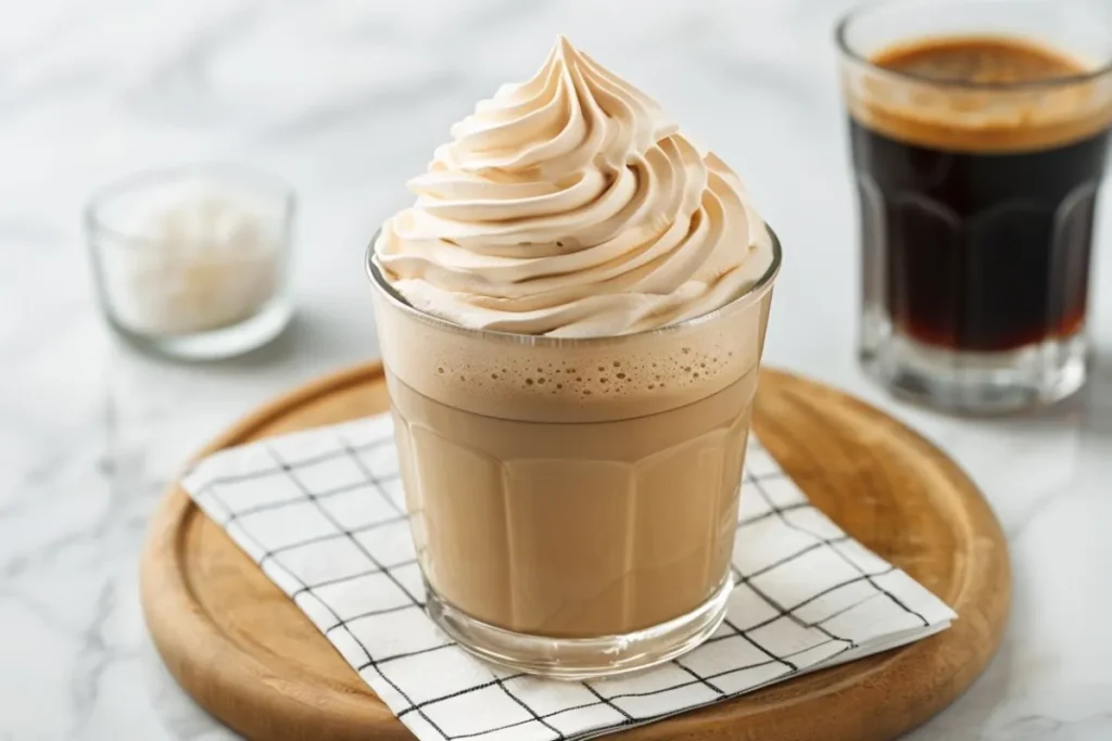 coffee whipped cream​