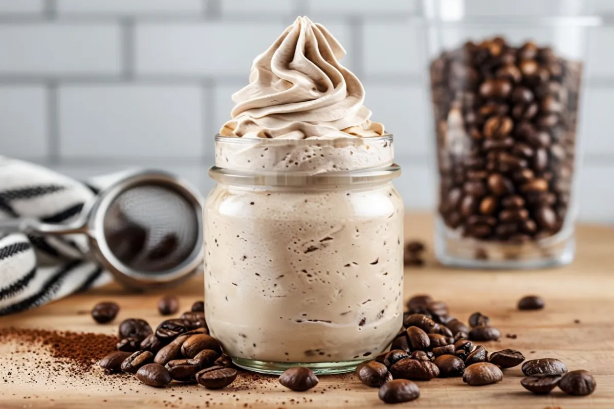 coffee whipped cream​